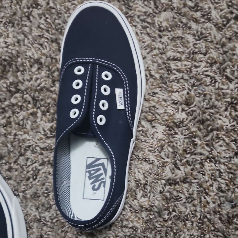 Vans Black and White Sneakers